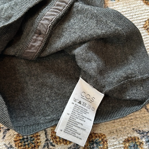 COS KIDS Elbow Patch Cardigan - Picture 6 of 7